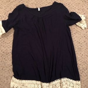 Maternity tunic Navy